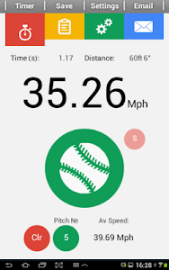 Baseball Pitch Speed Pro screenshot 8