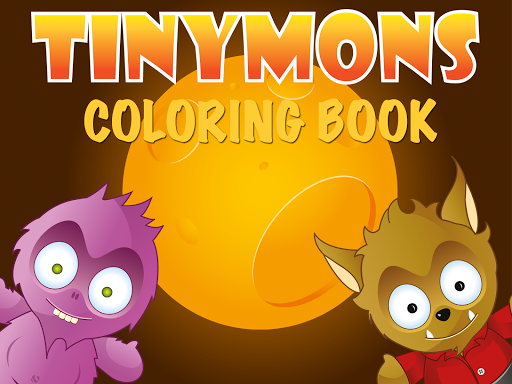 TinyMons Coloring Book