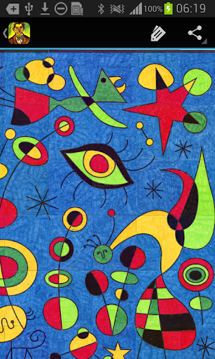 【免費程式庫與試用程式App】Miró HD Paintings-APP點子