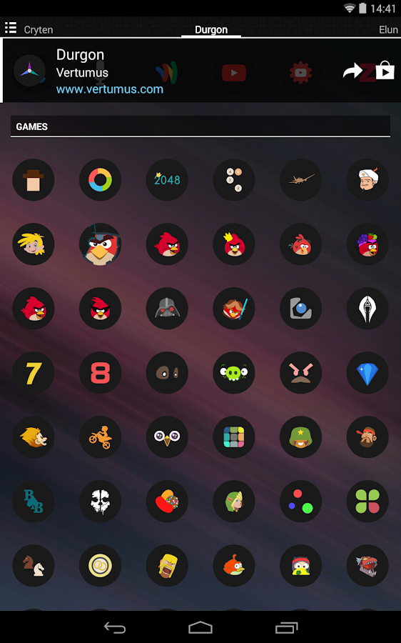 Durgon - Icon Pack - screenshot