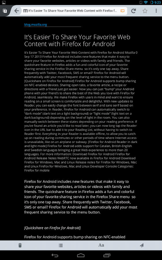 Firefox Browser for Android 25.0 Apk