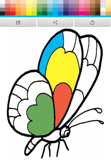 【免費休閒App】Butterfly Coloring Book-APP點子