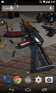 3D Guns Live Wallpaper - screenshot thumbnail