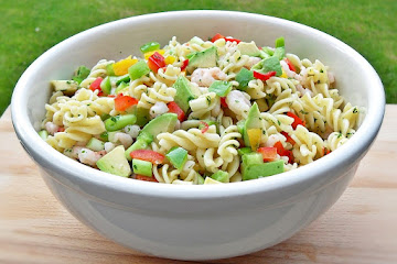 Chilli Prawn and Pasta Salad