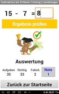 Grundschule 1. Klasse -Rechnen Screenshots 6