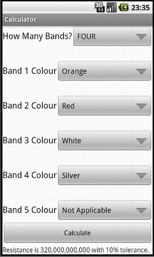 Resistor Calculator Free