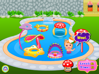 Outside Pool Baby Care poster 2