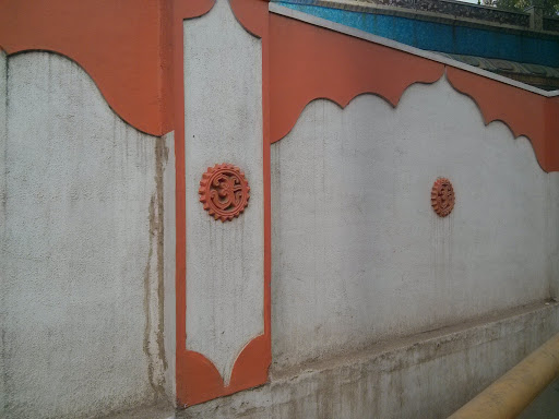 Wall Mural Near Temple