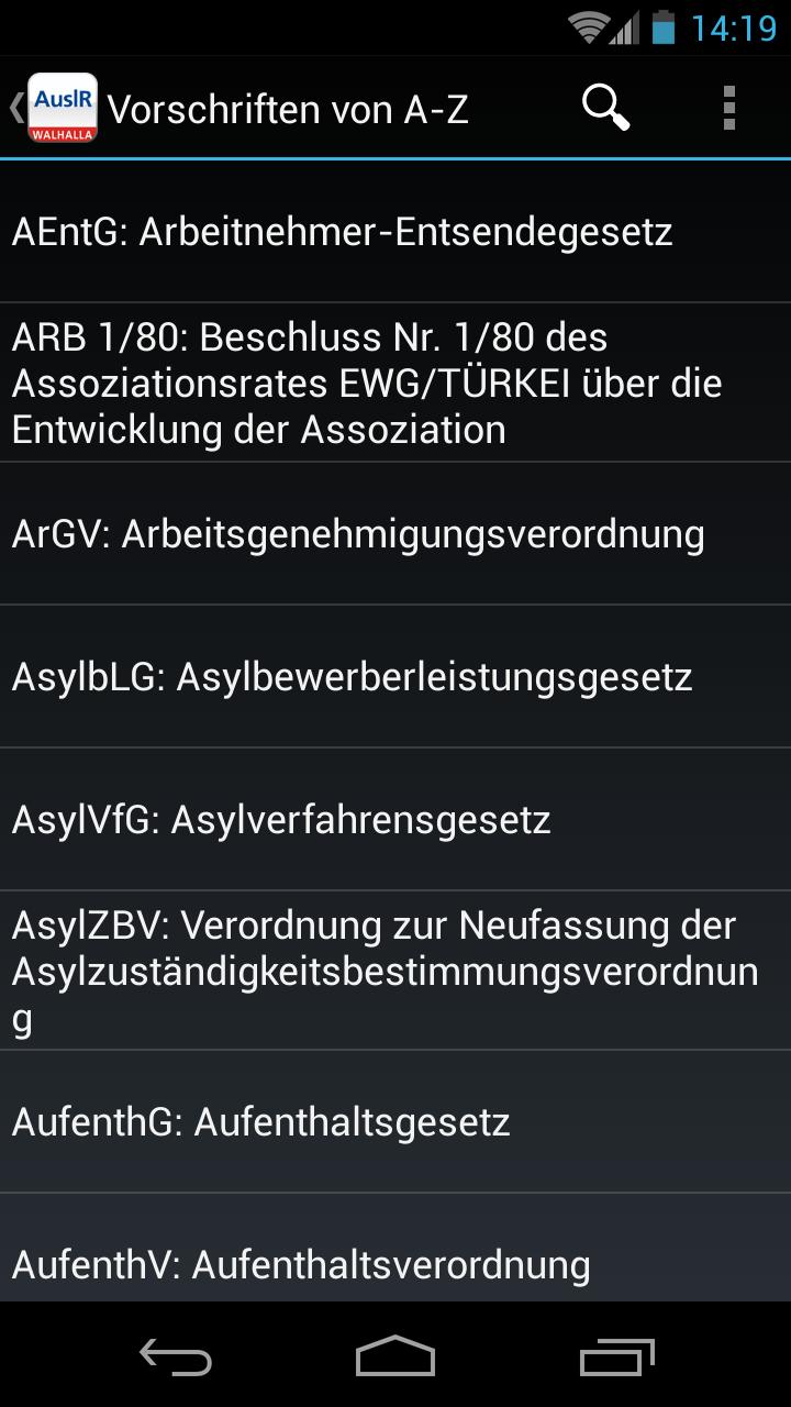 Ausländerrecht Screen 2
