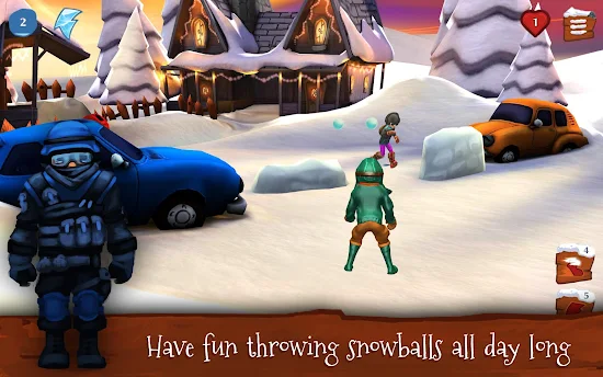 Snowdown Winter Edition 3D Apk + Data
