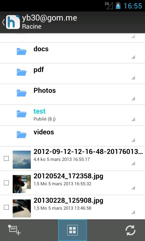 hubiC Screen 2