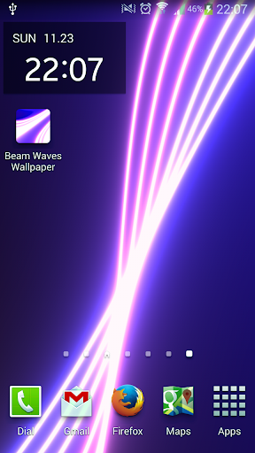 Beam Waves Live Wallpaper Free