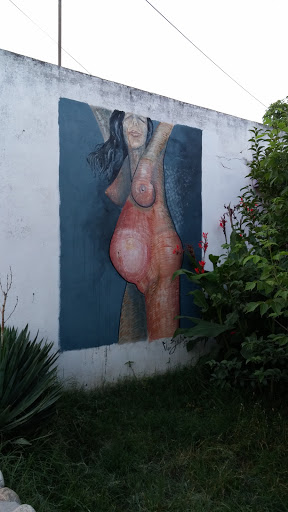 Mural Mujer Embarazada