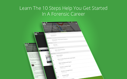 Forensic Science Jobs Course poster 8
