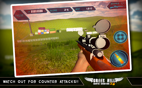 Green Hill Sniper Shooting 3D Screenshots 1