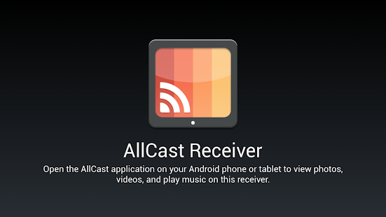 AllCast Receiver - tela de miniaturas