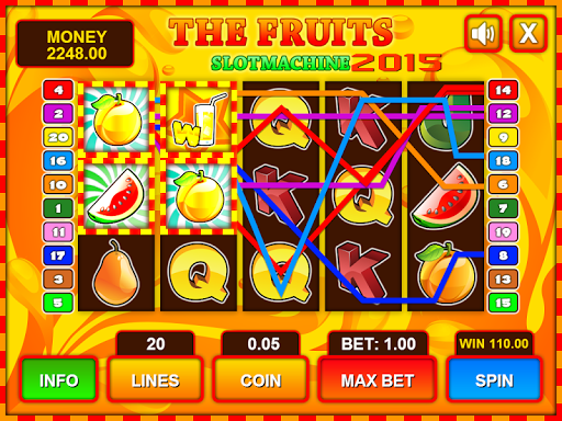 【免費博奕App】Slot Machines The Fruit 2015-APP點子