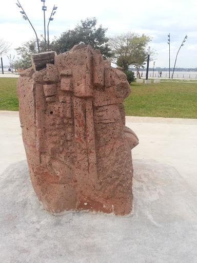 Escultura De Piedra Cara