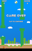 Blocky Bird Flying High APK Gambar Screenshot #9