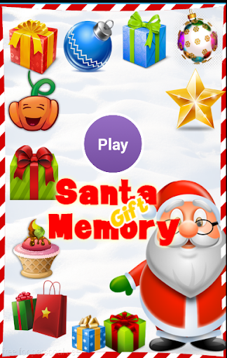 Santa Memory Game