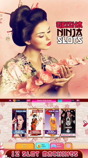 Geisha Ninja Slots Free Pokies