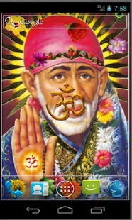 Shirdi Sai Baba HD LWP Screenshots 1