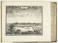 Gezicht op Leiden, 1726