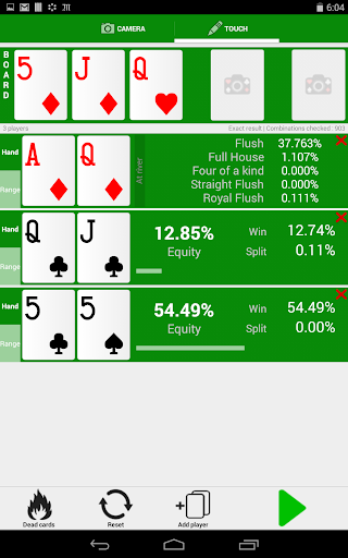 【免費紙牌App】Poker Odds Camera Calculator-APP點子