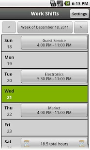 Work Shifts Business app for Android Preview 1