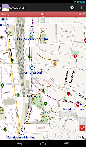 【免費交通運輸App】geovelo里昂自行车导航-APP點子