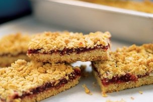 Oatmeal Jammy Bars