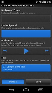 NRGplayer music player - screenshot thumbnail