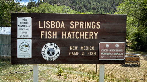 Lisboa Springs Fish Hatchery Entrance