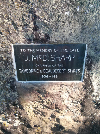 J.McD.Sharp Memorial