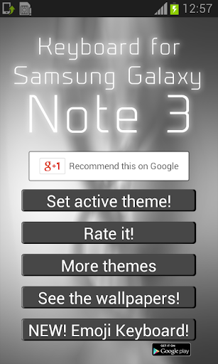 Go Keyboard for Note 3