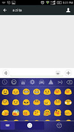 Blueribbon  Keyboard Theme poster 4