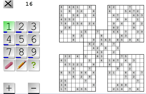 Samurai Sudoku Multiboard lt 2