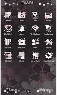 Lastest icon&wallpaper-Night Blossoms- APK