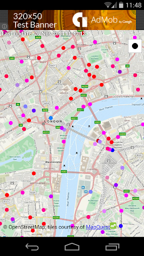 Cycle Hire Map London