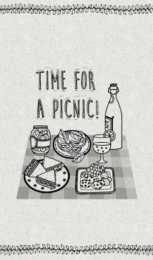 time for a picnic 카카오톡 테마