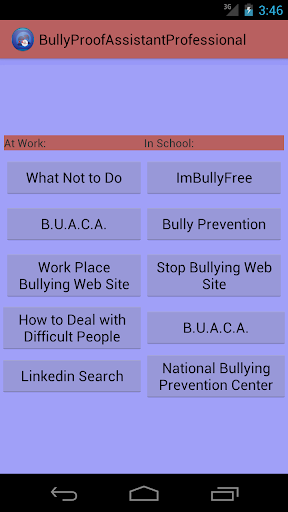 【免費教育App】Bully Proof Assistant Prof-APP點子