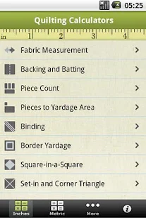   Quilting Calculators- screenshot thumbnail   