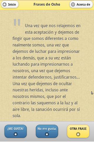 OSHO FRASES