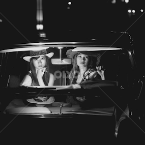 beautiful night by Rwien Kristanto - Black & White Portraits & People