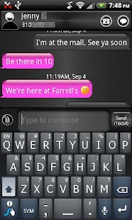 How to get Pink Metal Theme for GO SMS 1 mod apk for android
