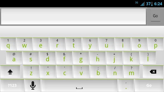 How to download White and Green Keyboard Skin 1.0 apk for bluestacks