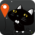 黑猫-精准定位 logo