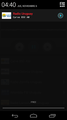 【免費音樂App】RADIO URUGUAY-APP點子