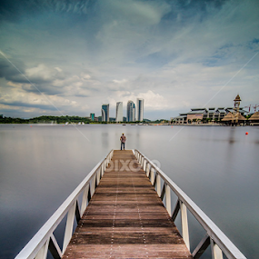  Leading Alone  by Najmi Rooslan - Buildings & Architecture Bridges & Suspended Structures
