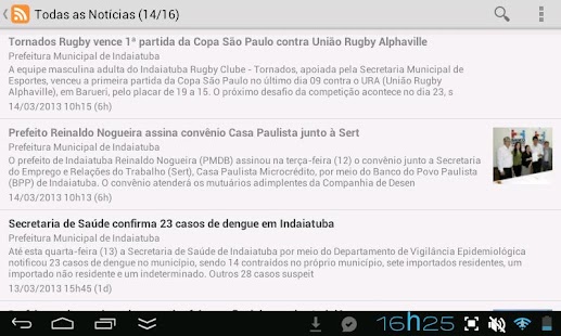 Prefeitura Indaiatuba Notícias Screenshots 3